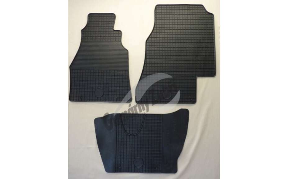 Gumové koberce-pryžové autokoberce, Mercedes SPRINTER 1995-2005 - 3 díly