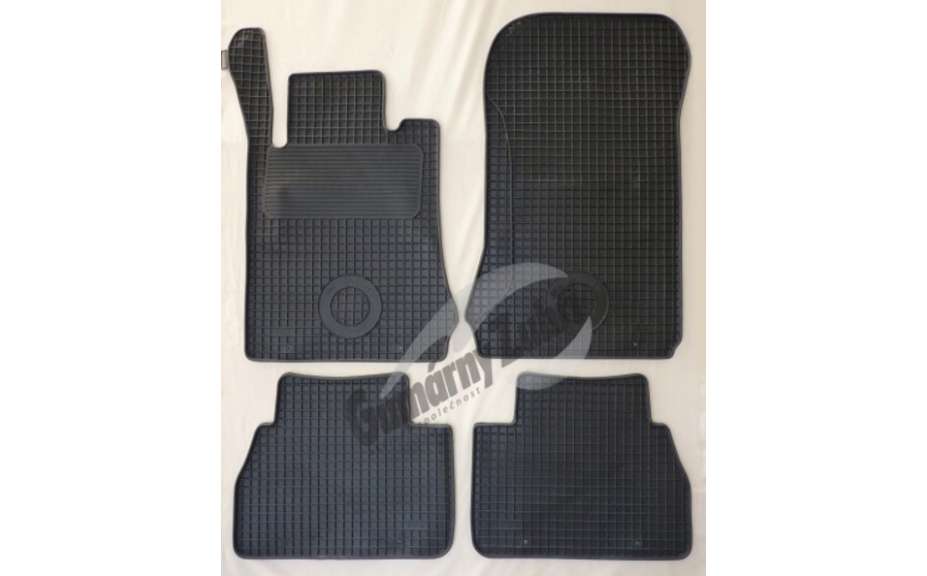 Gumové koberce-pryžové autokoberce, Mercedes (W 210) E-Klasse 1995-2001