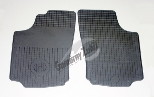 Gumové koberce-pryžové autokoberce, Opel COMBO NEW 2001-> - 2 díly
