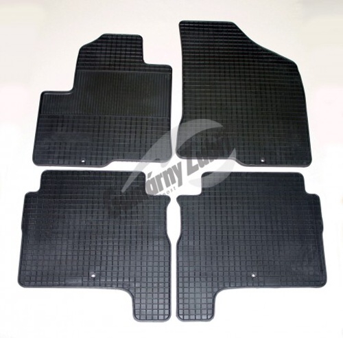 Gumové koberce-pryžové autokoberce, Hyundai SANTA FE 2006->