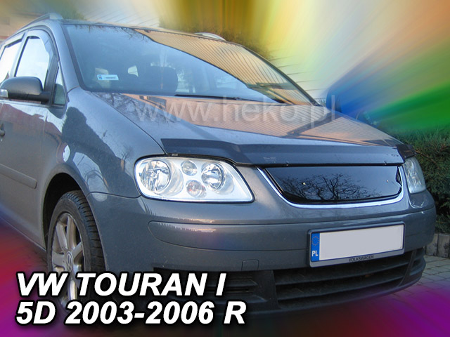 Zimní clona - kryt chladiče, VW Touran, 2003-2006, 5 dveř., horní