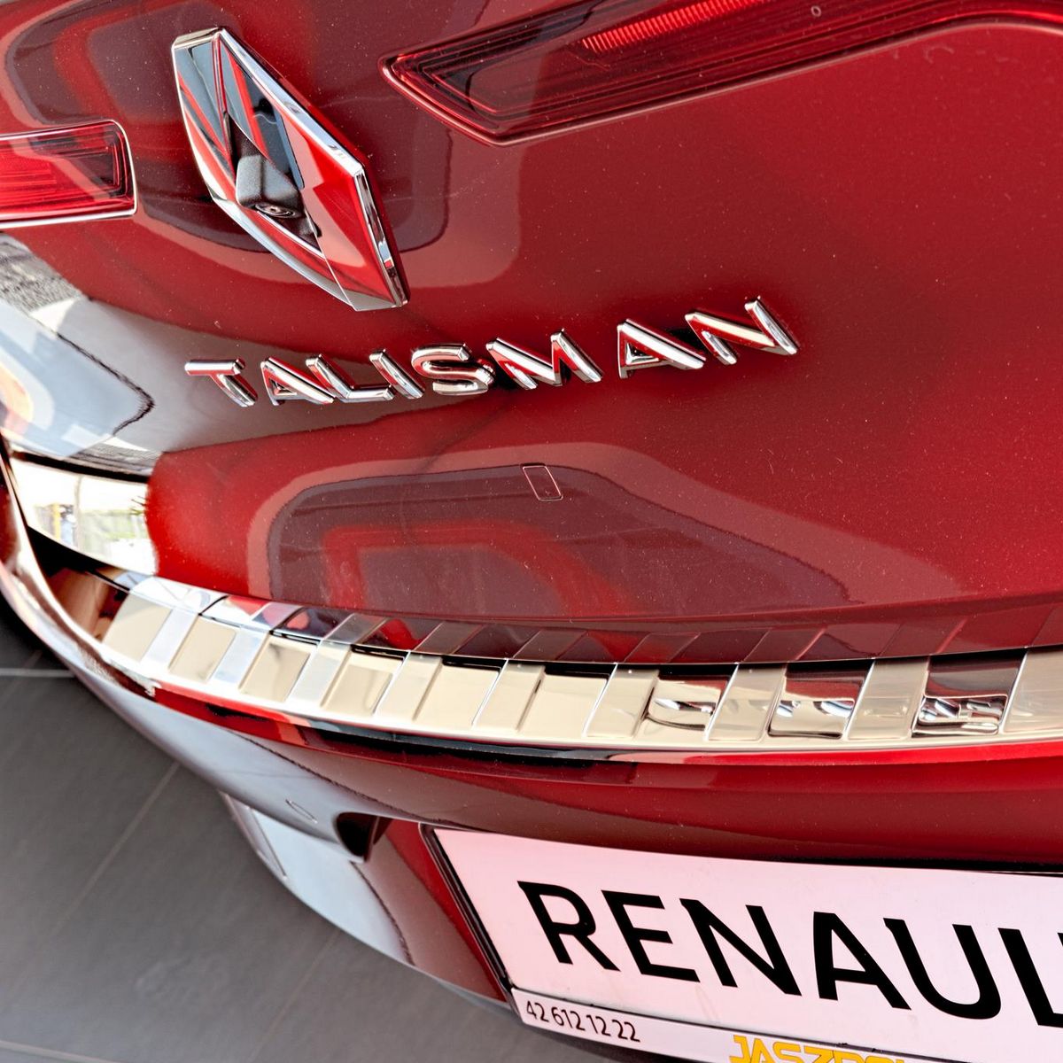 Nerezový kryt hrany nárazníku, Renault Talisman, 2015, Sedan