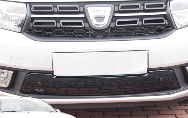 Zimní clona - kryt chladiče, Dacia Logan II, 2017->, dolní, po faceliftu