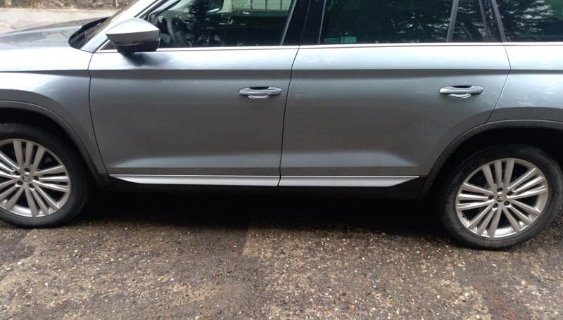 Ochranné lišty bočních dveří, Škoda Kodiaq, 2016-