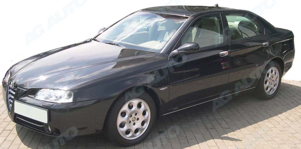 Ochranné boční lišty na dveře, Alfa Romeo 166, 1998-2007, 5 dveř.