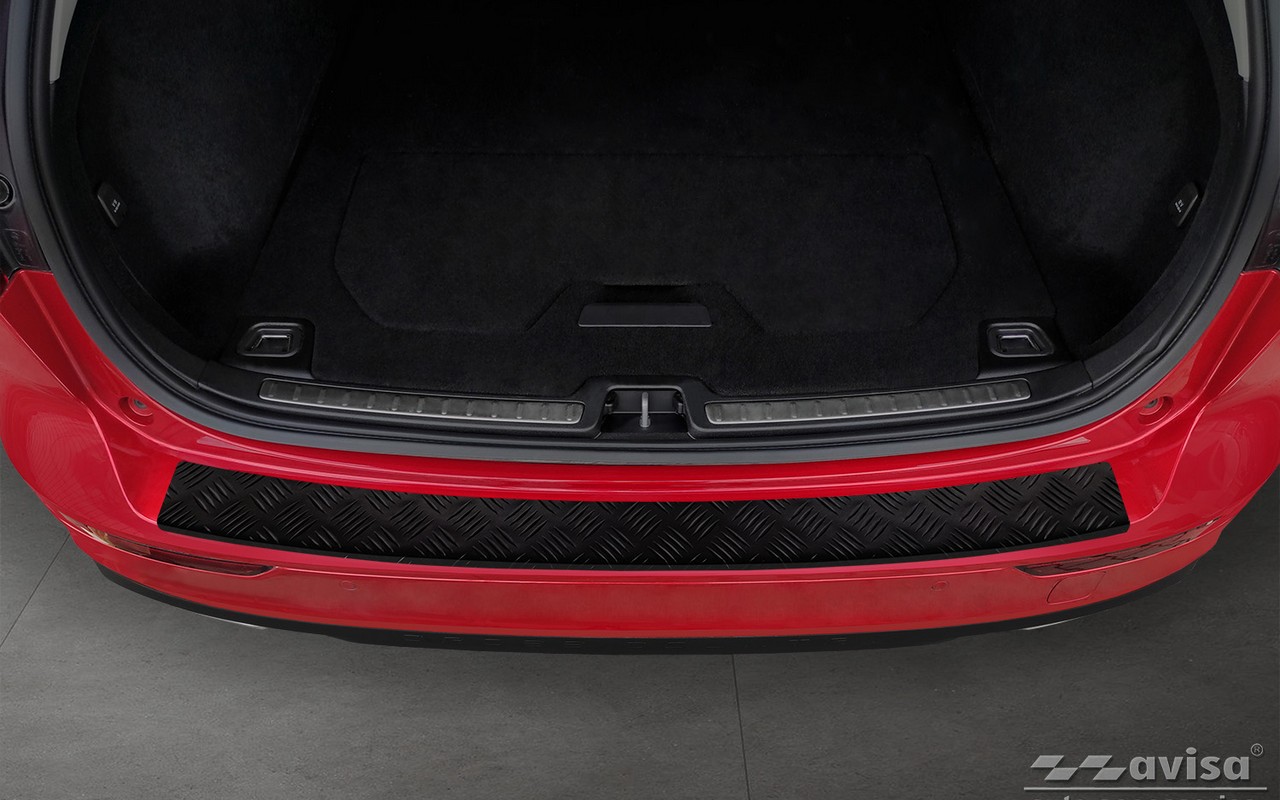 Ochranná lišta zadního nárazníku Volvo V60 II, 2018- , Combi, Mat Black