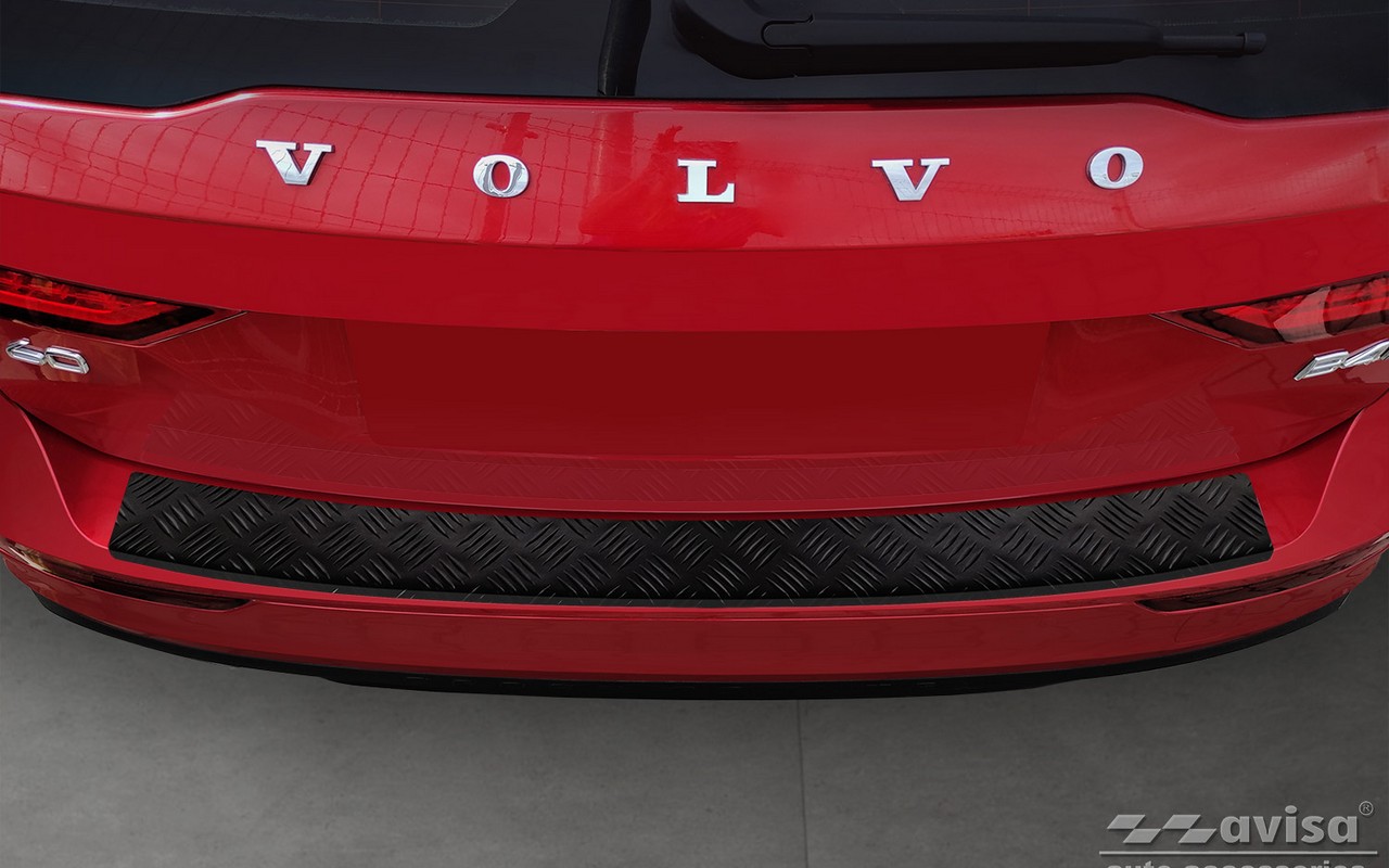 Ochranná lišta zadního nárazníku Volvo V60 II, 2018- , Combi, Mat Black