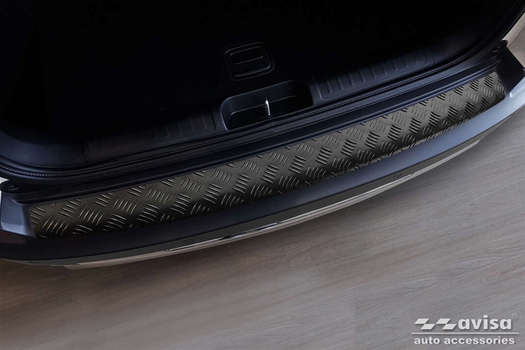 Ochranná lišta zadního nárazníku Jeep Cherokee V, KL, 2019- , Facelift, Mat Black