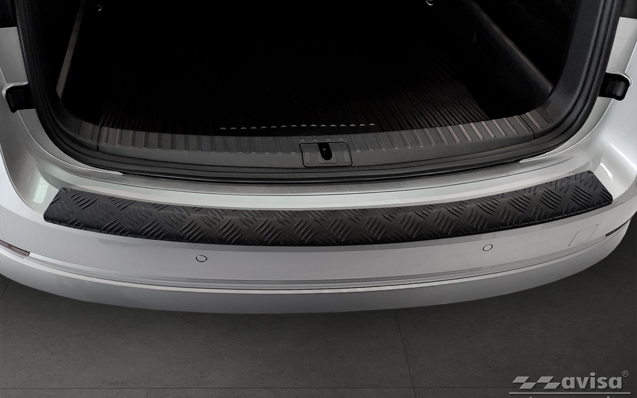 Ochranná lišta zadního nárazníku Škoda Octavia IV RS, 2020- , Combi, Mat Black