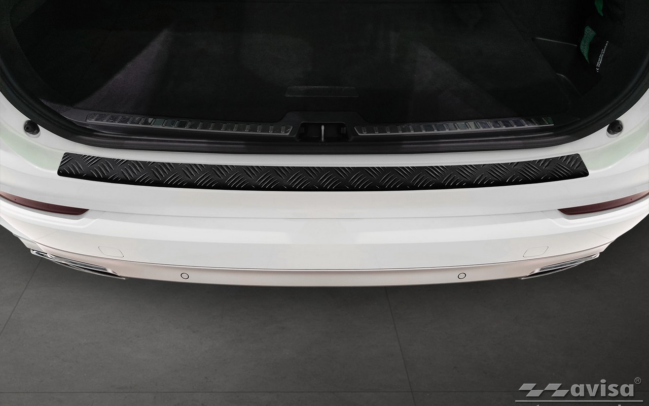 Ochranná lišta zadního nárazníku Volvo XC90 II, 2014- , Mat Black