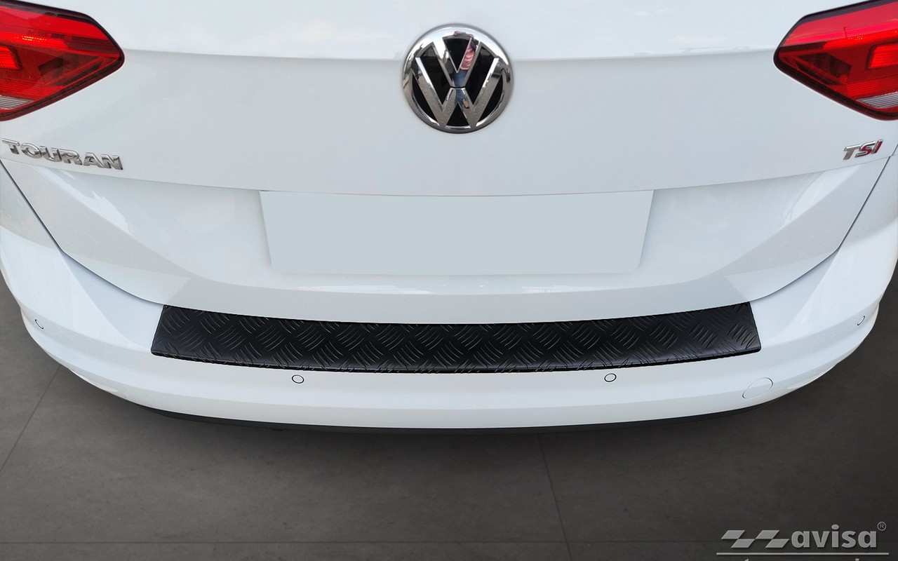 Ochranná lišta zadního nárazníku VW Touran II, 2016- , Mat Black
