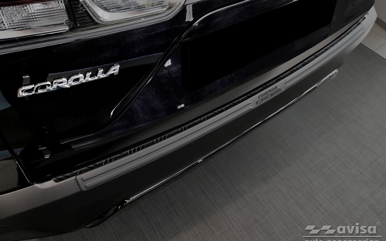 Ochranná lišta zadního nárazníku Toyota Corolla Cross, 2022- , Mat Black