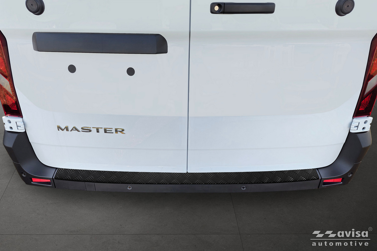 Ochranná lišta zadního nárazníku Renault Master IV, 2024- , Mat Black