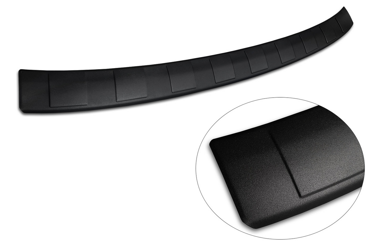 Ochranná lišta zadního nárazníku Ford Kuga III, 2019- , ST-Line, Hybrid, Vignale, Mat Black