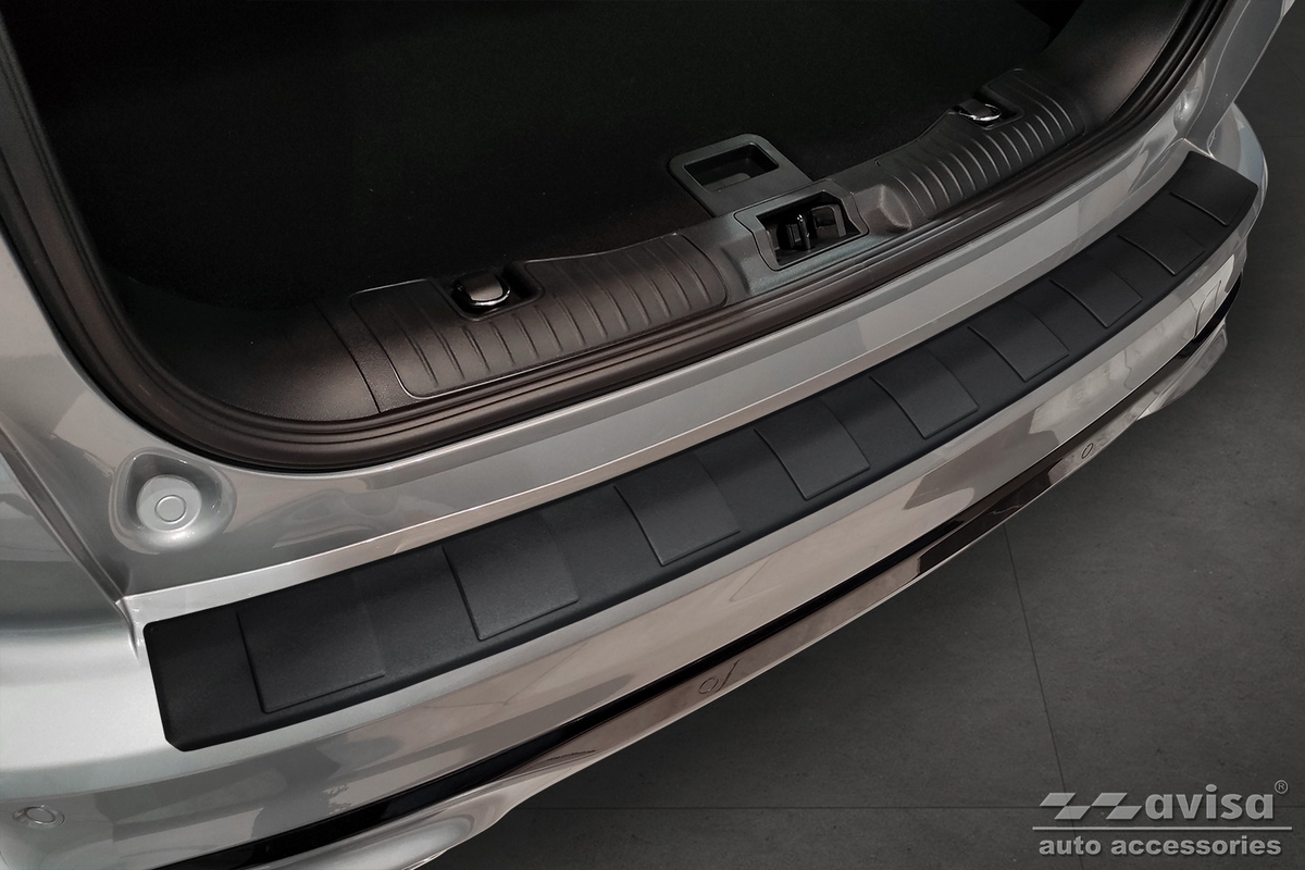 Ochranná lišta zadního nárazníku Ford Kuga III, 2019- , ST-Line, Hybrid, Vignale, Mat Black