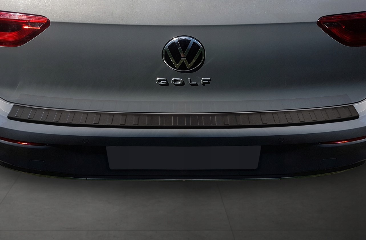 Ochranná lišta zadního nárazníku VW Golf VIII, 2019- , Hatchback, Mat Black
