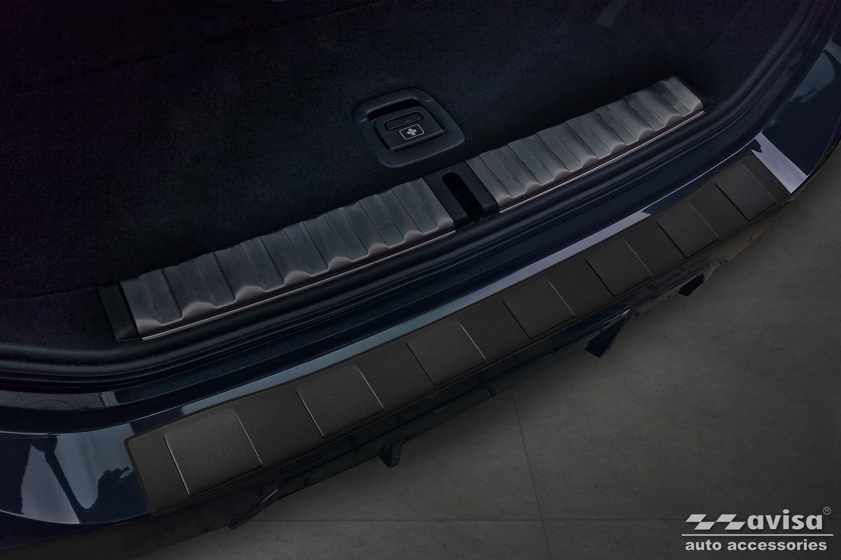 Ochranná lišta zadního nárazníku BMW 3, G21, 2022- , Touring, M-Paket, Mat Black