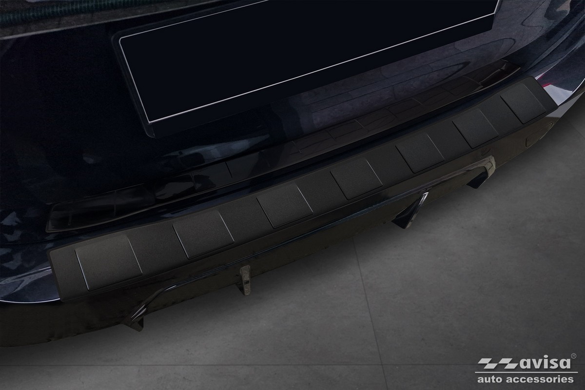 Ochranná lišta zadního nárazníku BMW 3, G21, 2022- , Touring, M-Paket, Mat Black