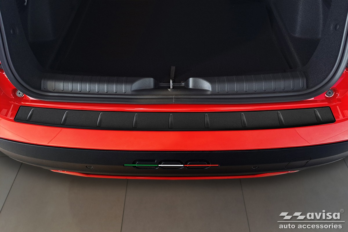 Ochranná lišta zadního nárazníku Fiat 600, 2023- , Mat Black