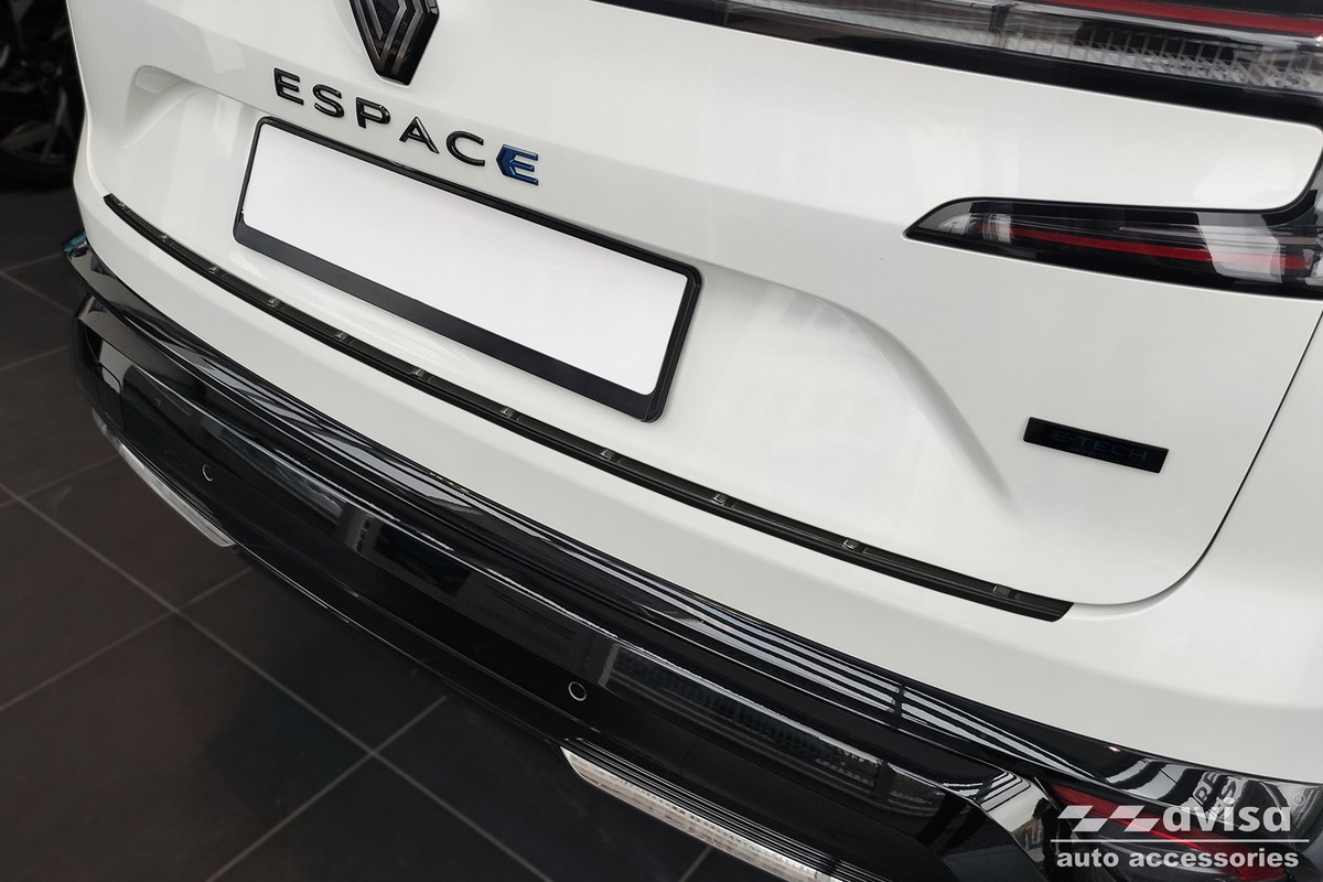 Ochranná lišta zadního nárazníku Renault Espace VI, 2023- , Mat Black