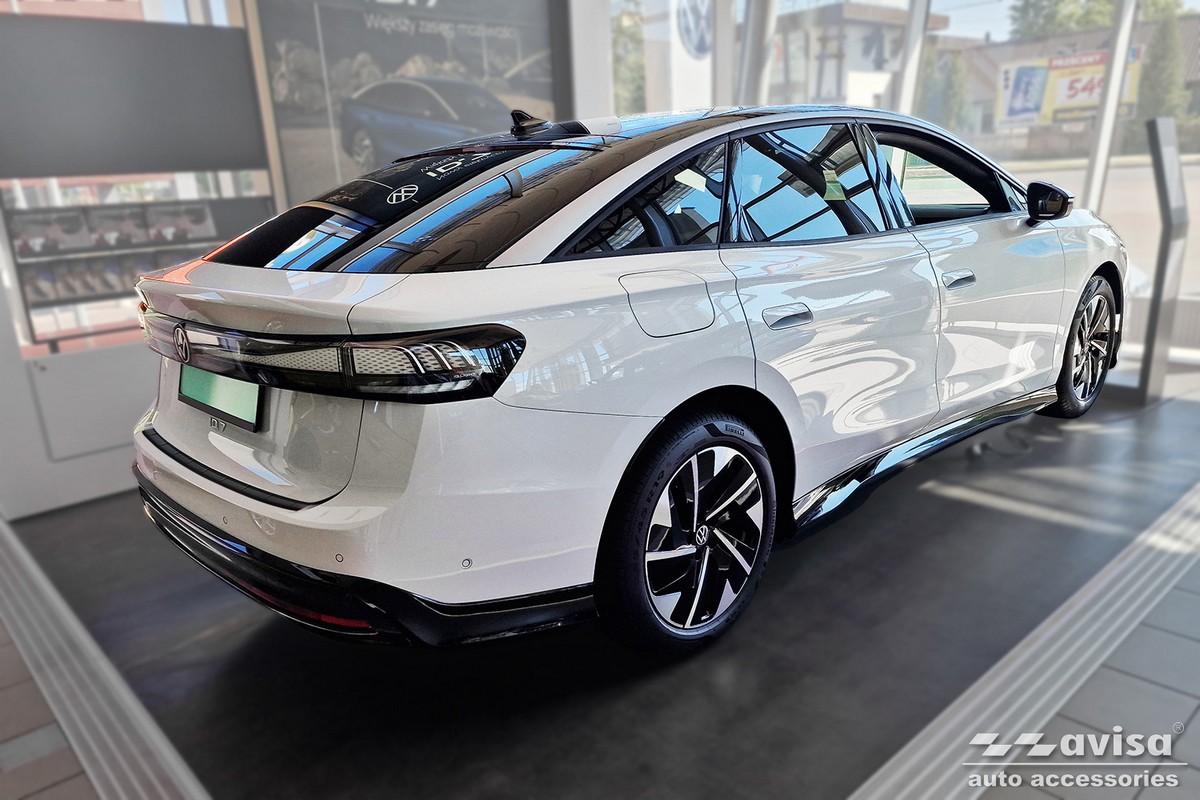 Ochranná lišta zadního nárazníku VW ID.7, 2023- , Sedan, Mat Black