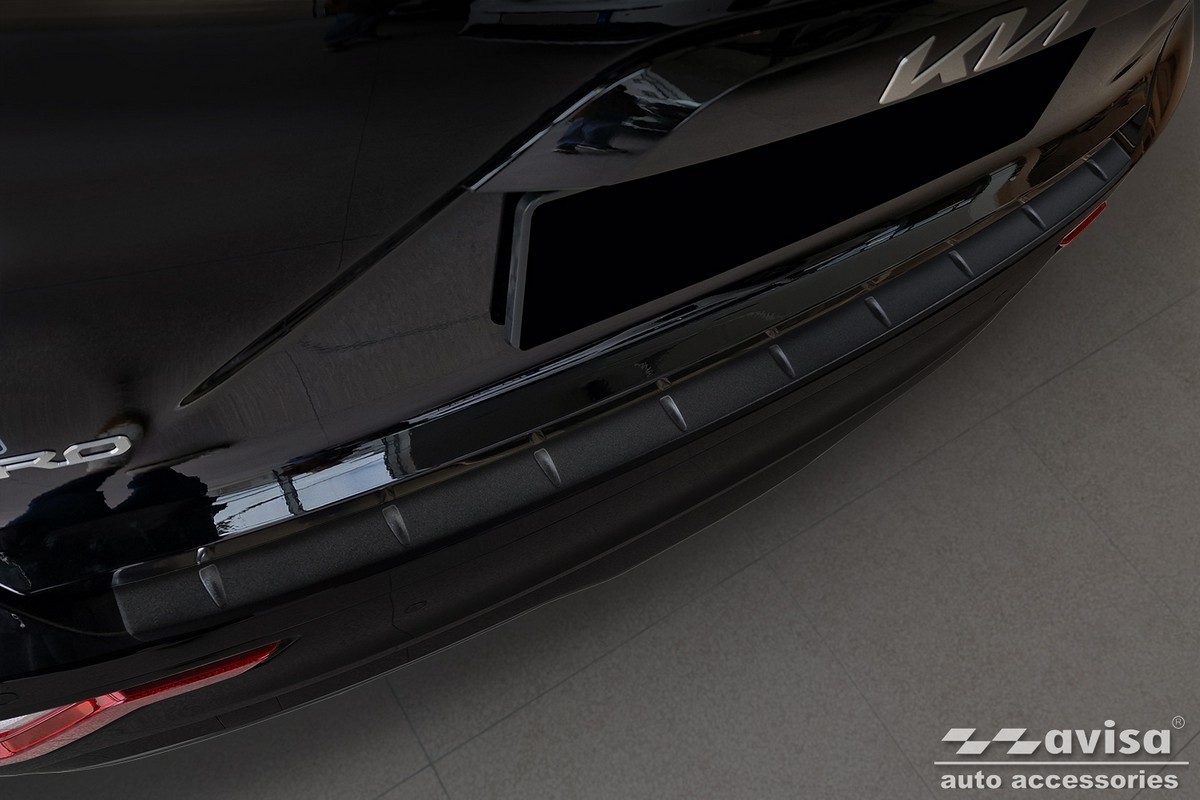 Ochranná lišta zadního nárazníku Kia Niro II, 2022- , Hybrid (HeV), Mat Black