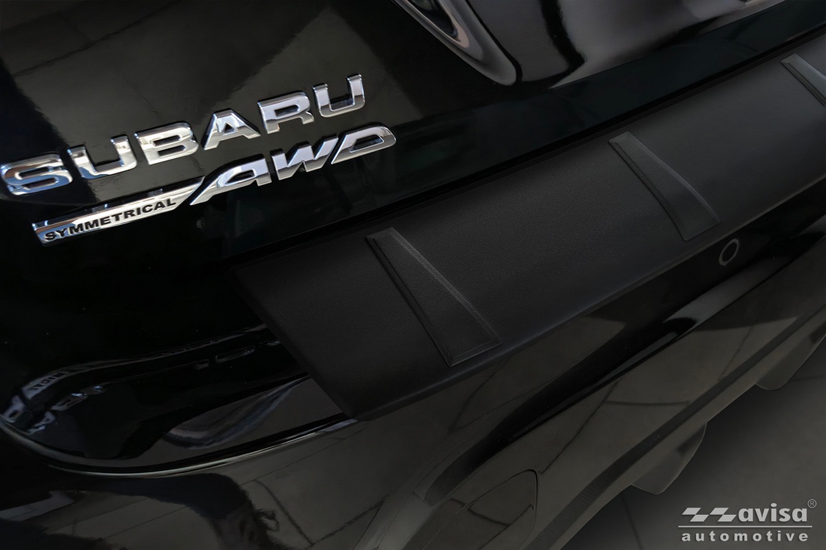 Ochranná lišta zadního nárazníku Subaru Crosstrek, 2023- , Mat Black