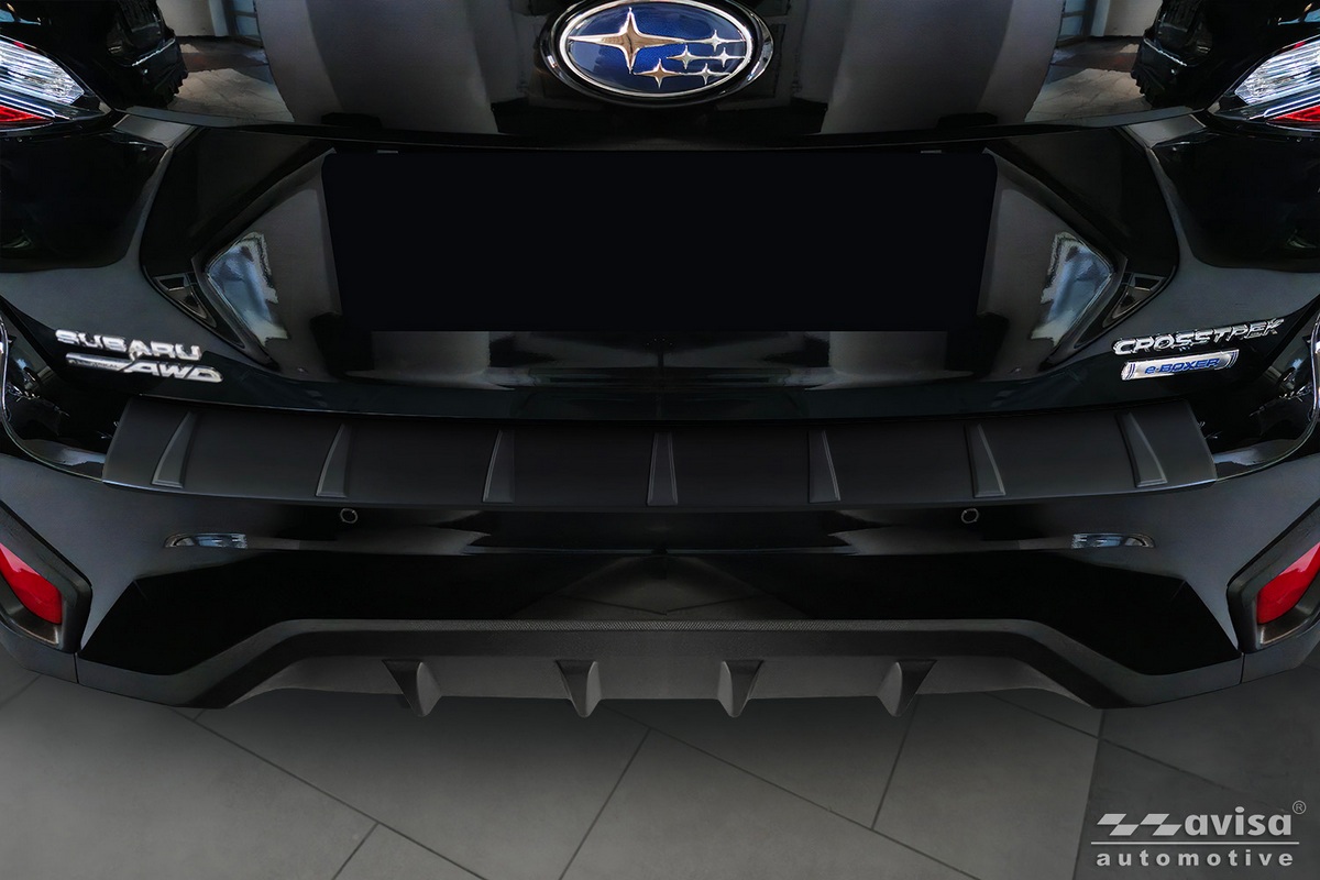Ochranná lišta zadního nárazníku Subaru Crosstrek, 2023- , Mat Black
