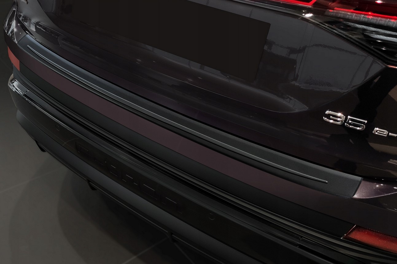 Ochranná lišta zadního nárazníku Audi Q4, E-TRON, 2021-, Mat Black