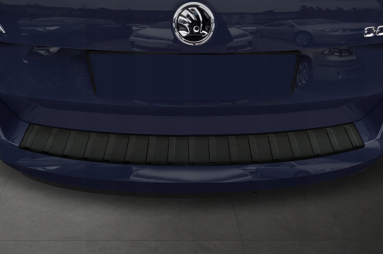 Ochranná lišta zadního nárazníku Škoda Octavia III, 2016-2019, Combi, Facelift, Mat Black