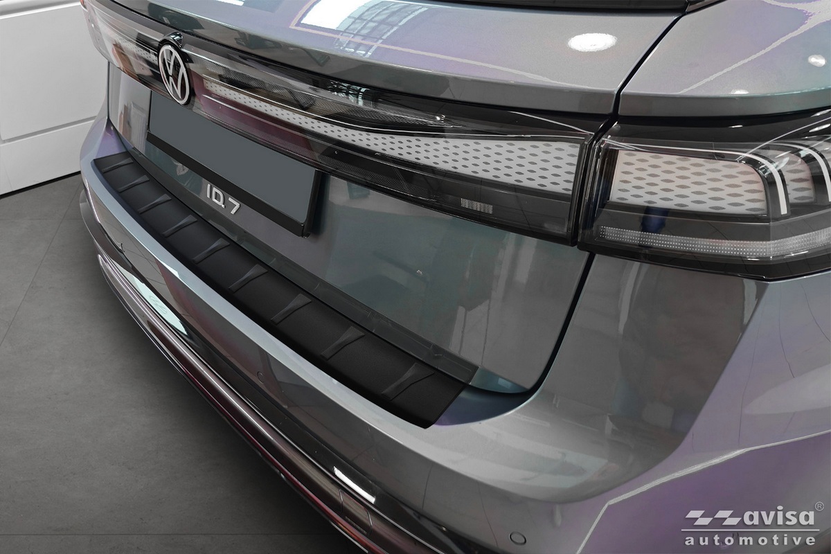Lišta na nárazník - Kryt hrany kufru, VW ID.7, 2023- , Tourer, Mat Black