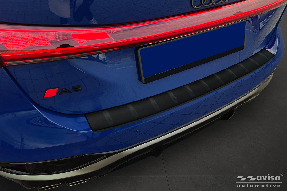 Ochranná lišta zadního nárazníku Audi A5, B10, 2024- , Avant, Combi, Mat Black