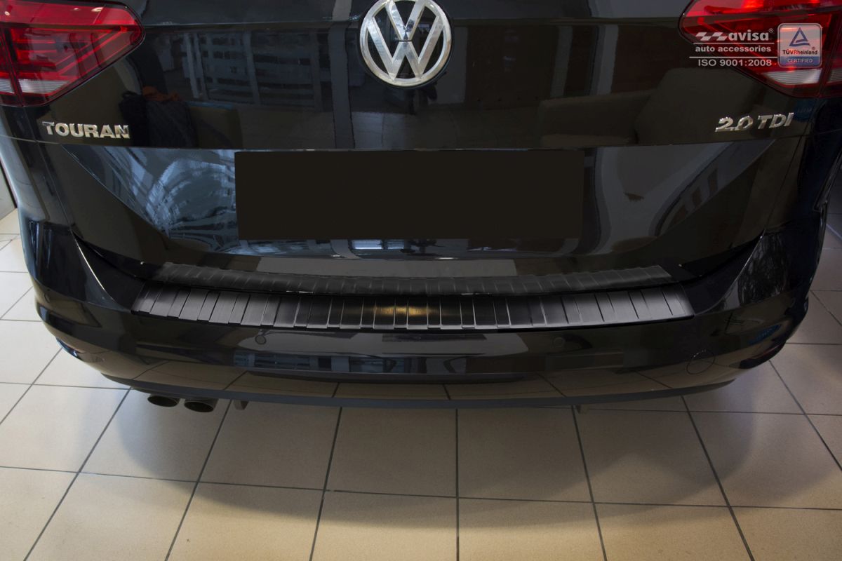 Ochranná lišta zadního nárazníku VW Touran II, 2016- , Black