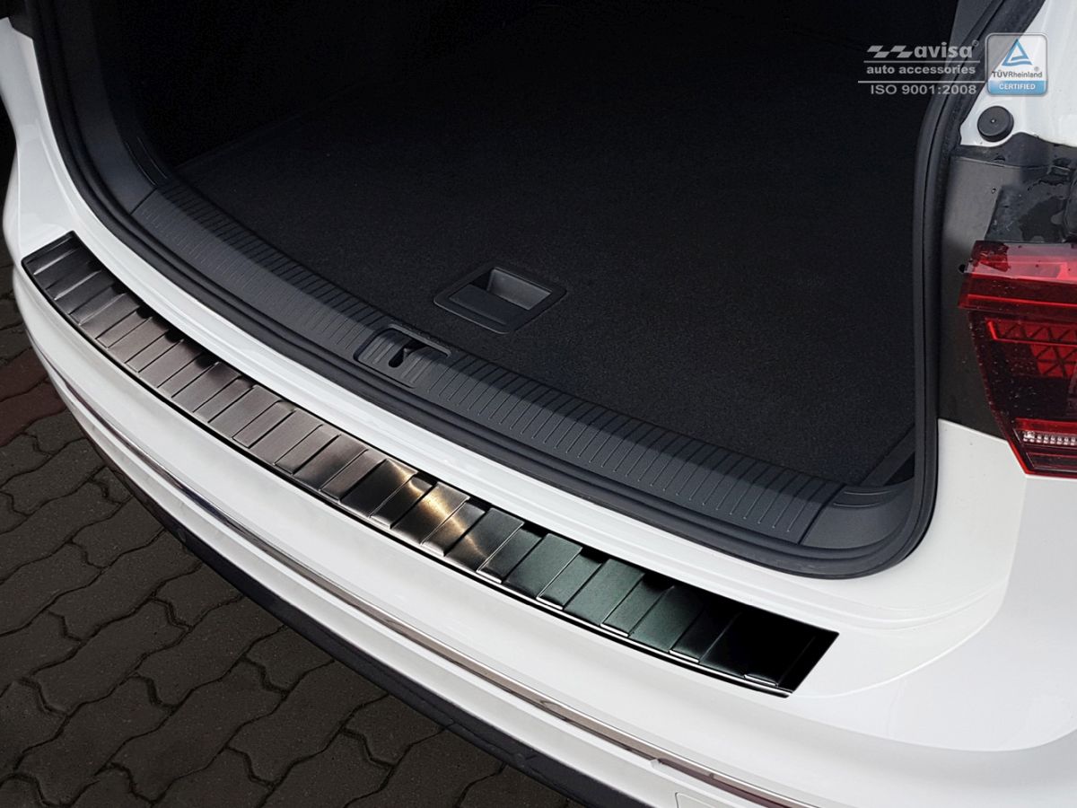 Ochranná lišta zadního nárazníku VW Tiguan II, 2015- , Black