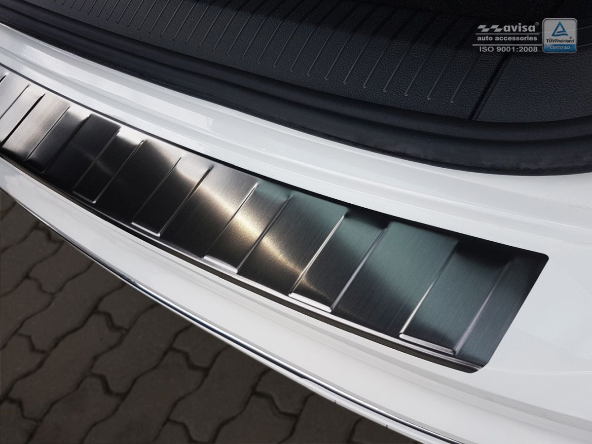 Ochranná lišta zadního nárazníku VW Tiguan II, 2015- , Black