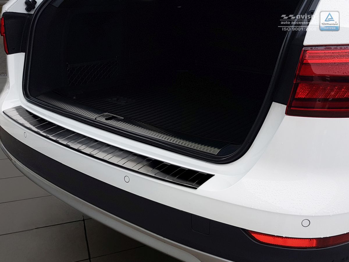 Ochranná lišta zadního nárazníku Audi A4, B9, 2016-2023, Allroad, Black