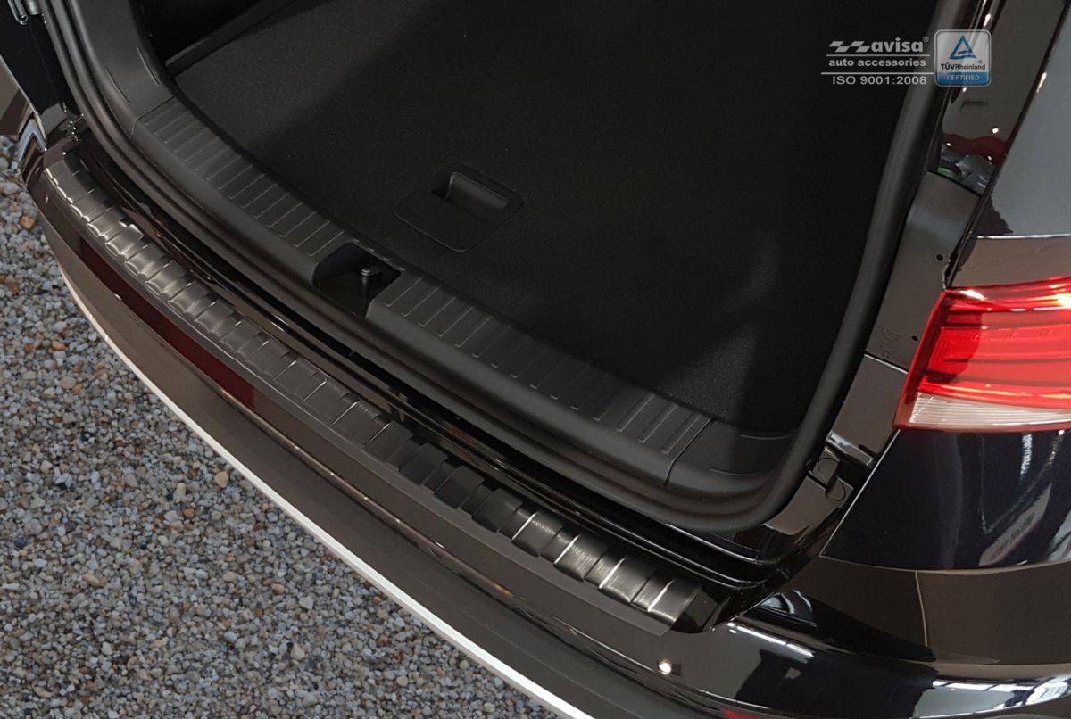 Ochranná lišta zadního nárazníku Seat Ateca Cupra, 2016- , Black