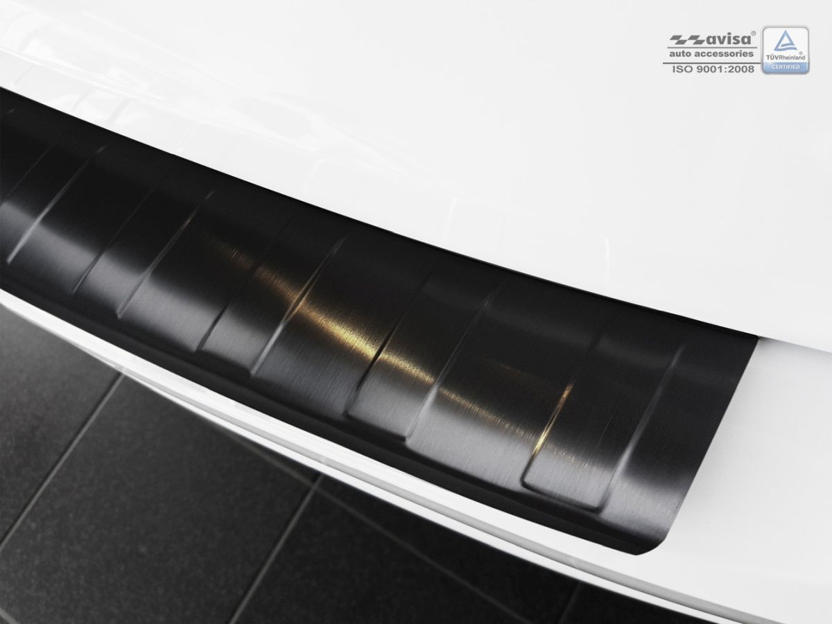 Ochranná lišta zadního nárazníku Audi A4, B9, 2015-2023, Combi, Black