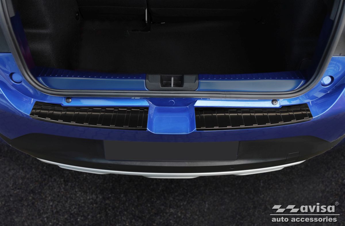 Ochranná lišta zadního nárazníku Dacia Sandero III Stepway, 2021- , Black