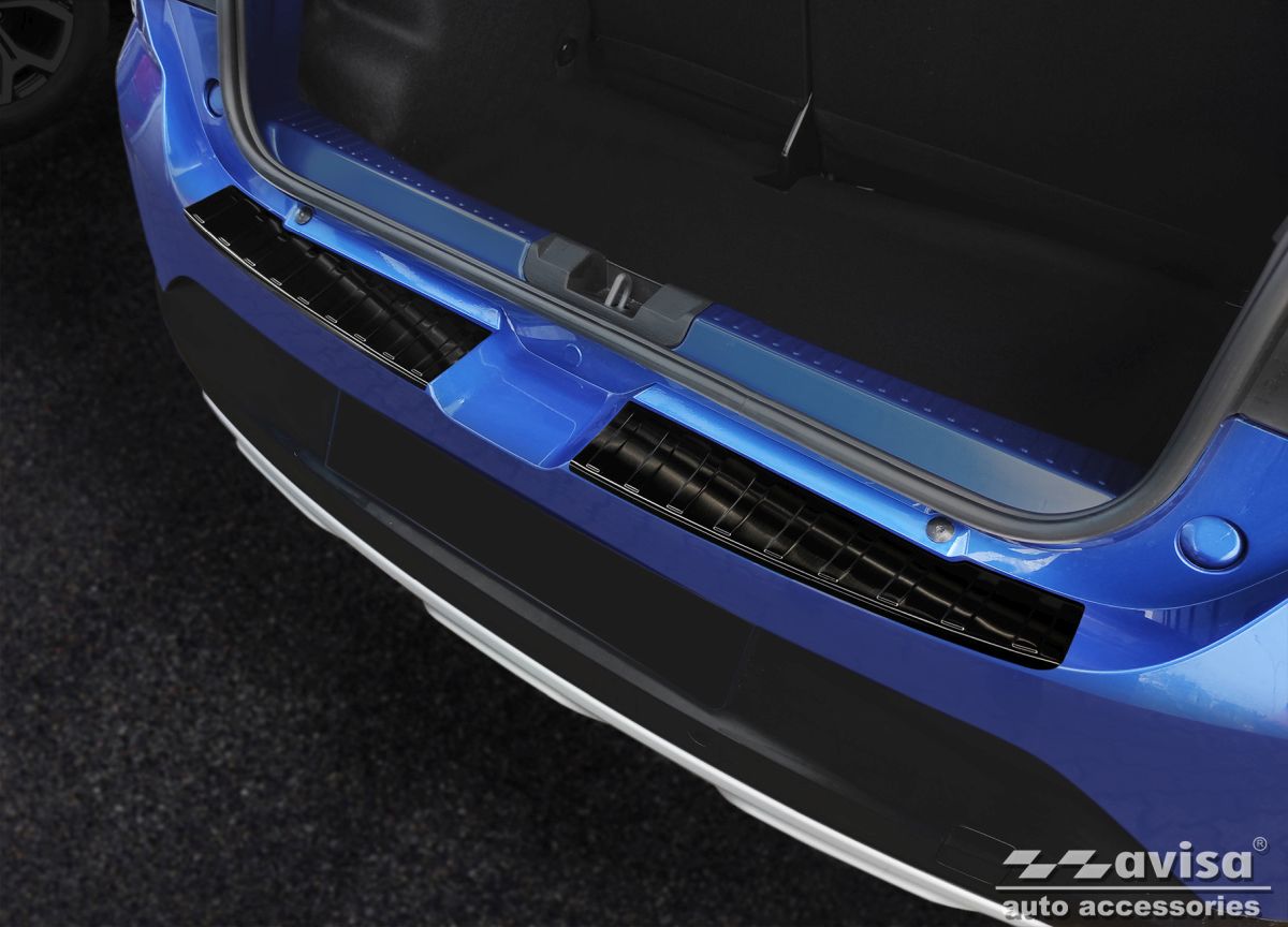 Ochranná lišta zadního nárazníku Dacia Sandero III Stepway, 2021- , Black
