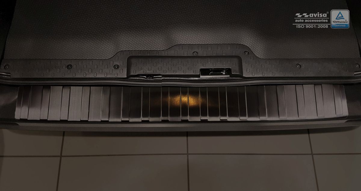 Ochranná lišta zadního nárazníku Renault Trafic III, 2014-2021, 2021- , Black