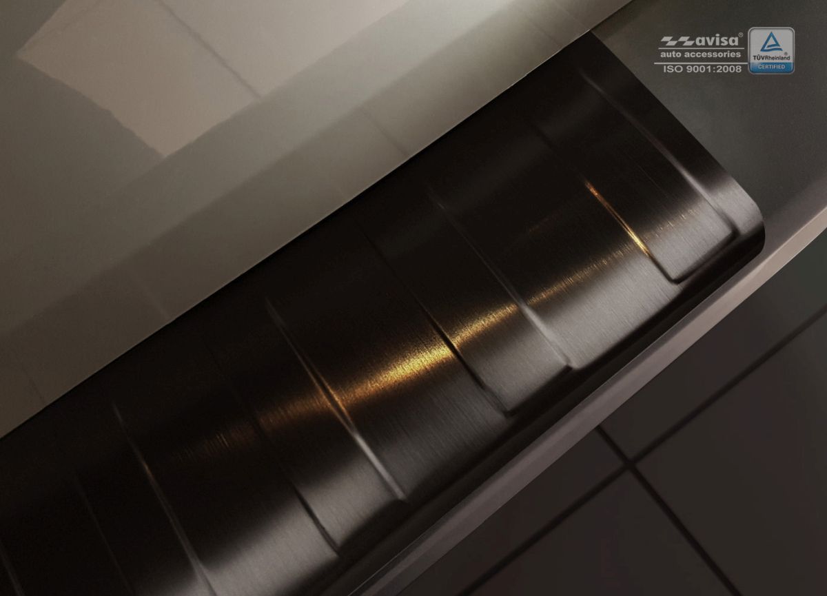 Ochranná lišta zadního nárazníku Renault Trafic III, 2014-2021, 2021- , Black