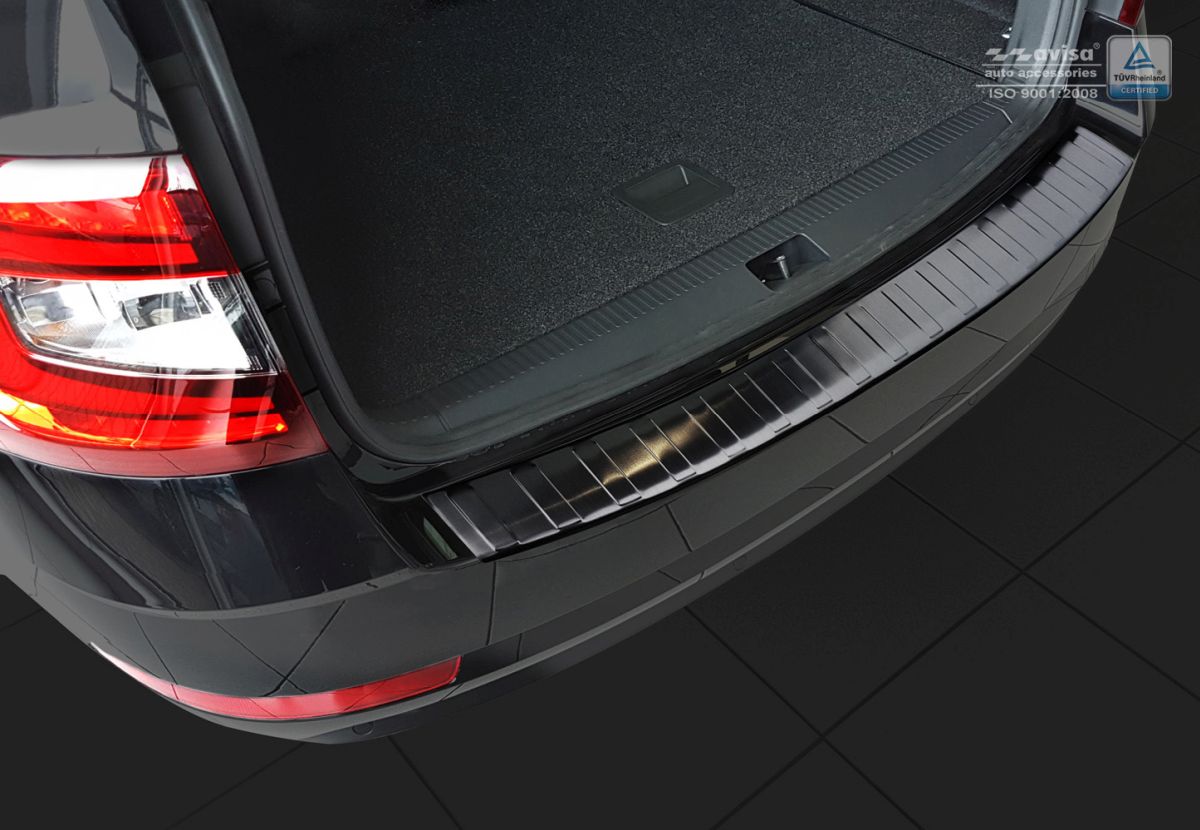 Ochranná lišta zadního nárazníku Škoda Octavia III, 2016-2019, Combi, Facelift, Black