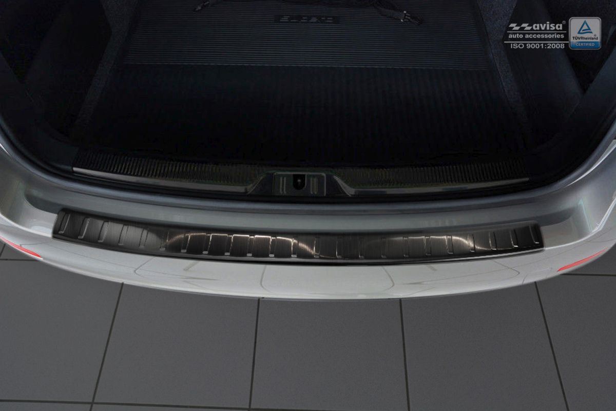 Ochranná lišta zadního nárazníku Škoda Superb II, 2014-2015, Combi, Facelift, Black