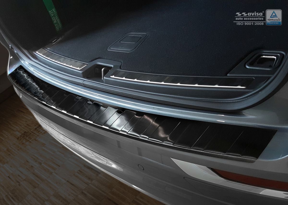 Ochranná lišta zadního nárazníku Volvo XC60 II, 2017- , Plug-In Hybrid, Black