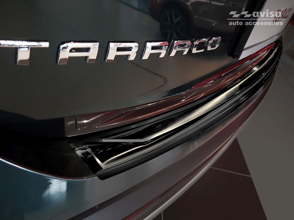 Ochranná lišta zadního nárazníku Seat Tarraco, 2019- , Black