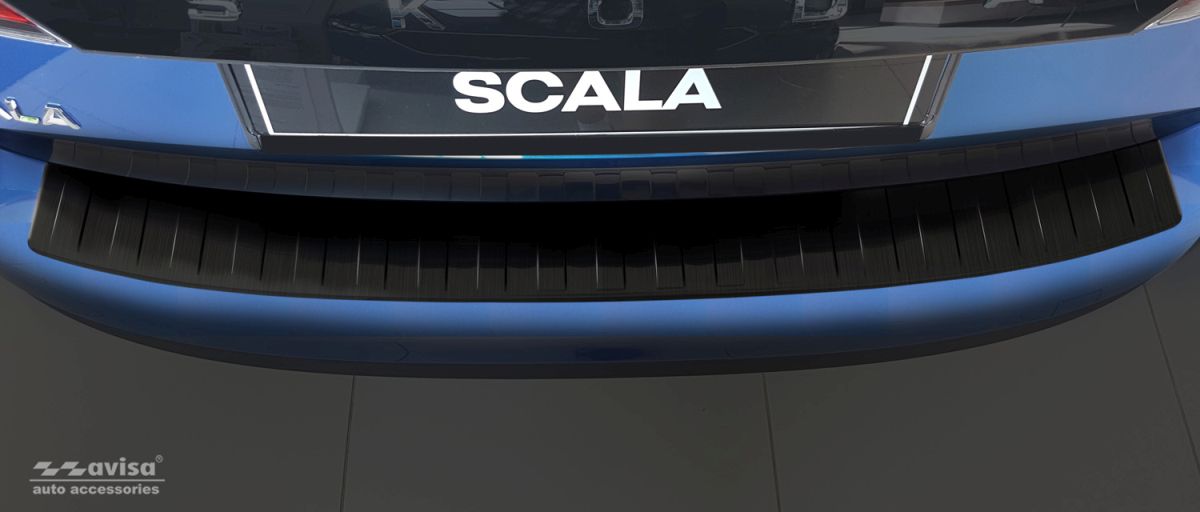 Ochranná lišta zadního nárazníku Škoda Scala, 2019- , Black