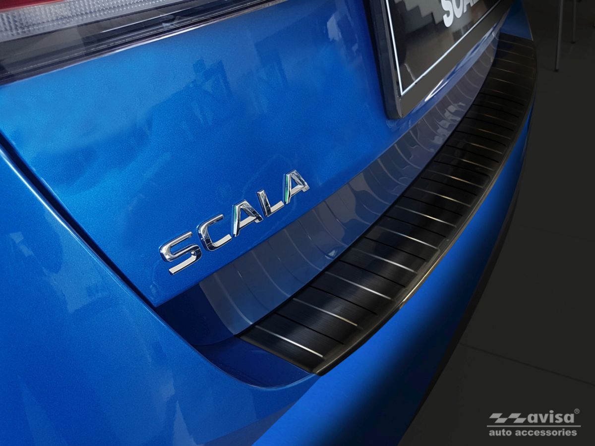 Ochranná lišta zadního nárazníku Škoda Scala, 2019- , Black