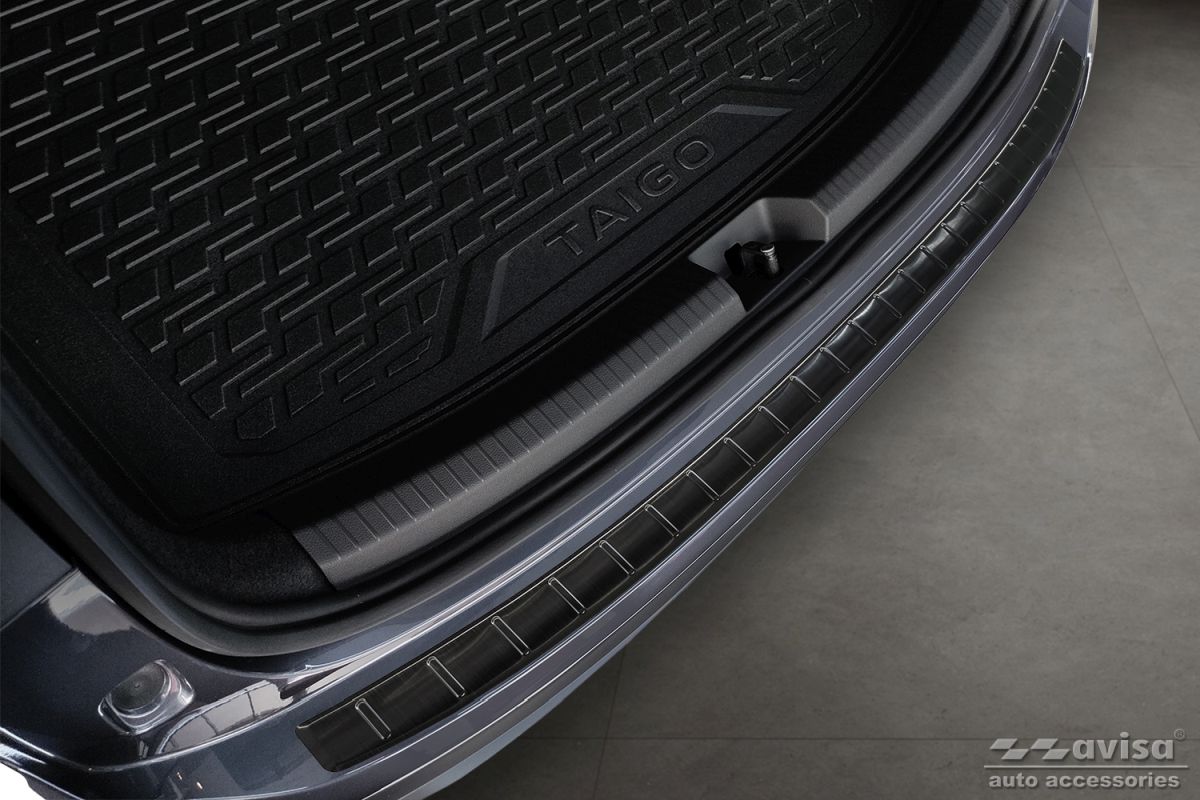 Ochranná lišta zadního nárazníku VW Taigo, 2021- , Black
