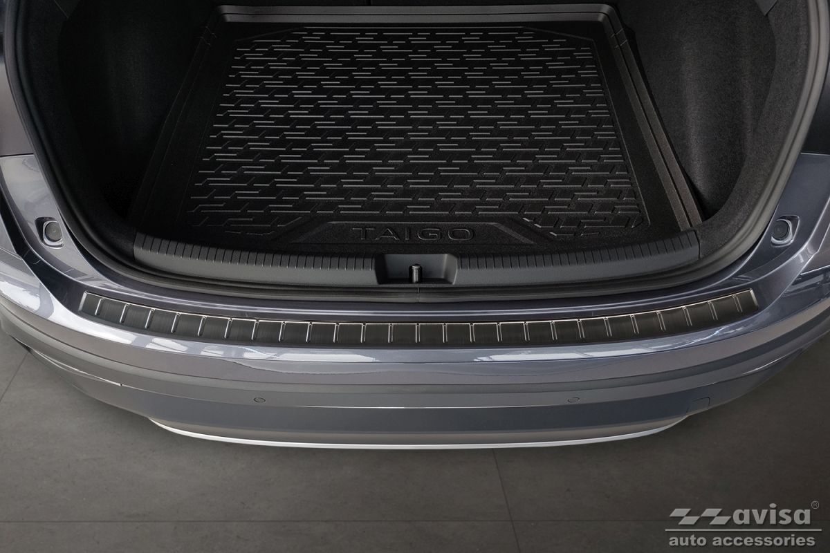 Ochranná lišta zadního nárazníku VW Taigo, 2021- , Black